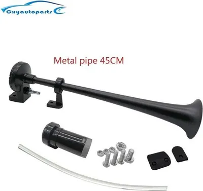 Immagine prodotto di Tromba ad aria compressa da 12 V, nera, con compressore