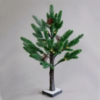 Image de ACA Lighting Pine 24 WW LED IP20 3xAA 60cm stand 10x10cm X1024114