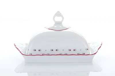 Image de Beurrier, porcelaine tchèque, Vérone, 250 g, Franceska, G. Benedikt