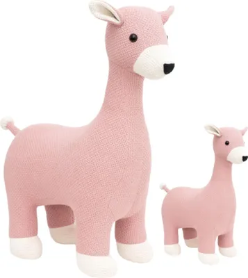 Immagine prodotto di Set Crochetts composto da 2 peluche a forma di cervo in cotone (grande + mini) PLTR04LTM09