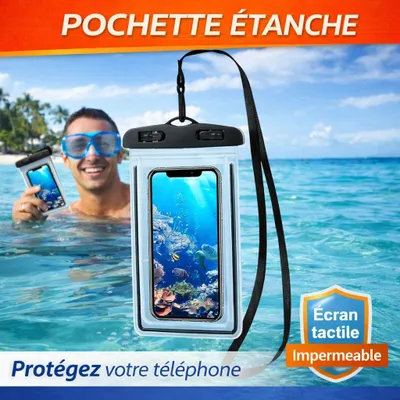 Image de Étui Étanche pour Téléphone 10,5 × 20 cm