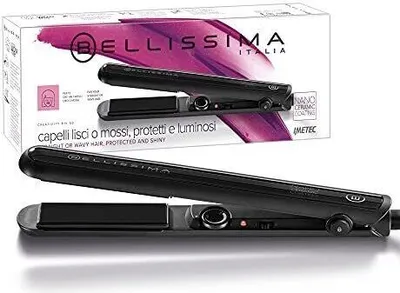 Produktbild von Bellissima Creativity B15 50, Haarglätter für glattes oder welliges Styling, Nanokeramikbeschichtung, Temperaturregelung von 140°C bis 230°C, Schwingplatten NS