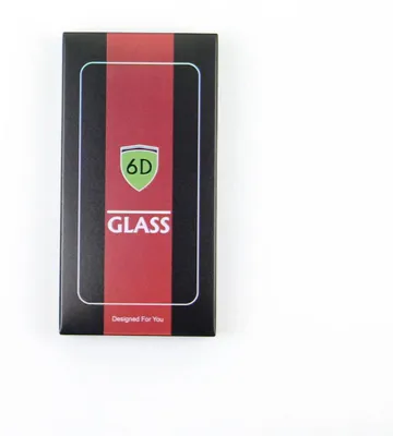 Image de Film de protection en verre trempé 6D pour iPhone 16 Pro Max, avec cadre noir, modèle 10W1