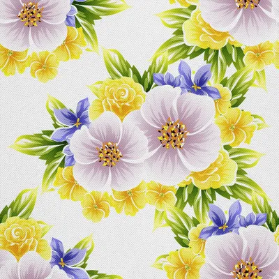 Immagine prodotto di OUTDOOR DECOSTOFFE OXFORD - Motif Blumen 10