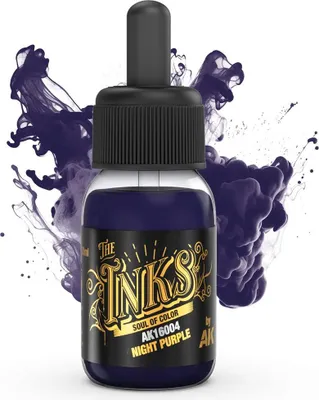 Produktbild von AK Interactive The INKS Night Purple