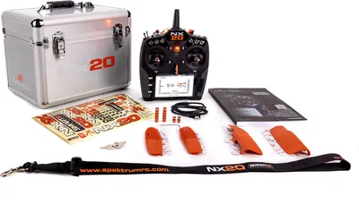 Obrázek produktu pro Dálkové ovládání Spektrum RC NX20 pouze 20kanálový vysílač
