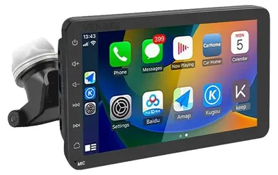 Produktbild von Autoradio, Displaygröße, Smartphone-Kompatibilität, 7 Zoll Carplay