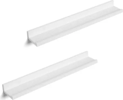 Produktbild von Set mit 2 Wandregalen Home&Styling Collection, Polypropylen, 45x10 cm, weiß