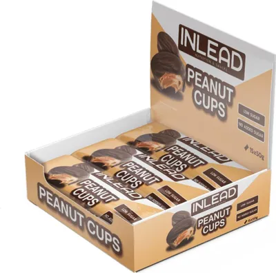 Image de INLEAD Peanut Cups - Carton de 15x50g