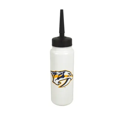 Obrázok produktu pre Hokejová fľaša na pitie NHL, objem 1000 ml, dlhá slamka, tímy NHL: Nashville Predators