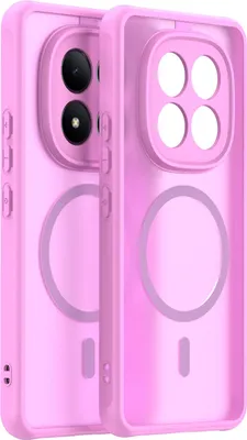Produktbild von betterfon Matt Case für Xiaomi Redmi Note 15 Pro 4G, Handyhülle, Schutzhülle, Kratzfest, Matt- Pink
