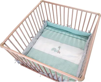 Produktbild von Be Be's Collection Laufgittereinlage Max & Mila mint