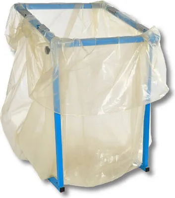Produktbild von 70x Seitenfaltenmüllsäcke Styroporentsorgungssäcke 700+600x1500mm 500 liter