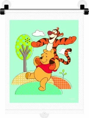 Produktbild von Tomy Sonnenrollo Winnie the Pooh Motiv