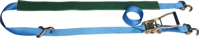 Produktbild von Autotransport Zurrgurt/ Spanngurt, 3,95 m x 50 mm, Schlauch 1m, 2500/5000 daN, 3x Spitzhaken