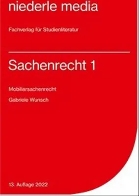 Immagine prodotto di Sachenrecht 1. Mobiliarsachenrecht