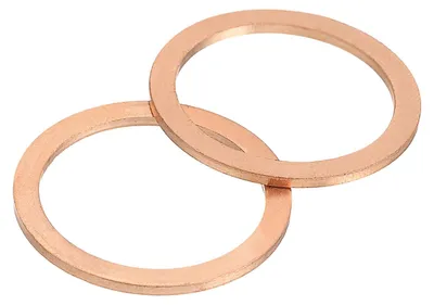 Productafbeelding van Koperen ringen, M24 x 30 mm, platte afdichtringen