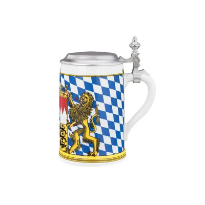 Produktbild von Bierkrug mit Deckel 0,63 l - Seltmann Weiden Compact Bayern