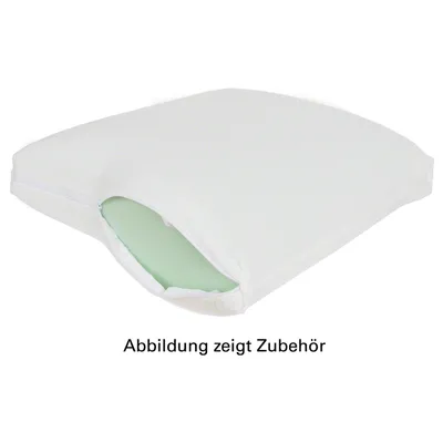 Produktbild von Bezug für Viscoline- Reisekopfkissen, Rechteck-Form, weiß
