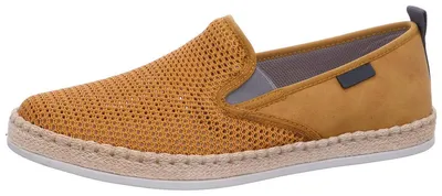 Produktbild von Rieker Slipper Gelb Größe 45, leicht anzuziehen, mit weich gepolstertem Fußbett