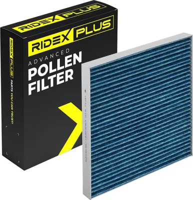 Produktbild von RIDEX PLUS 424I0743P Aktivkohle Innenraumfilter Pollenfilter für OPEL Mokka / Mokka X (J13) Astra K Sports Tourer (B16) Meriva B (S10)