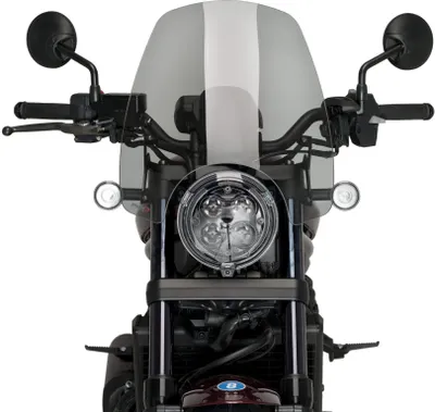 Produktbild von Puig New Generation Touring Honda Cmx 1100 Rebel Dct 2024 Windschutzscheibe Silber  Silber One Size