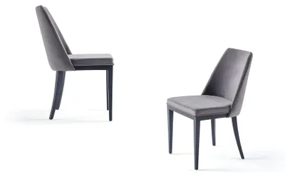 Produktbild von Set 6x Stühle Esszimmerstühle mit Polsterung Küchenstühle Polsterstuhl