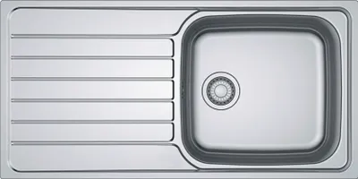 Produktbild von FRANKE SPARK SKX 611-100 Einbauspüle / Edelstahl / Reversibel / Excenter / 60 cm