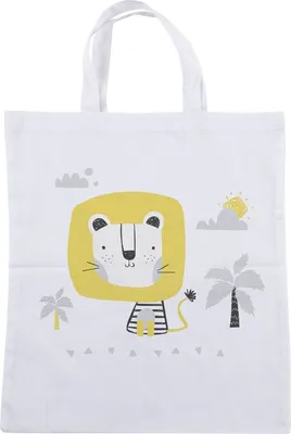 Produktbild von Einkaufstasche 38x42cm weiß Packung mit 3 Stück