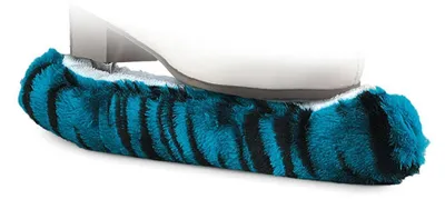 Produktbild von Eiskunstlauf Kufenschoner Fuzzy S/M Tiger blau