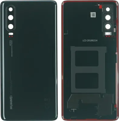 Produktbild von Rückseite Backcover Gehäuse für Huawei P30, Schwarz