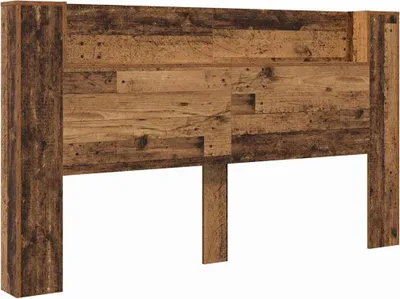 Zdjęcie produktu dla vidaXL Szafka z wezgłowiem ze starego drewna 180 x 17 x 104,5 cm materiał drewnopochodny