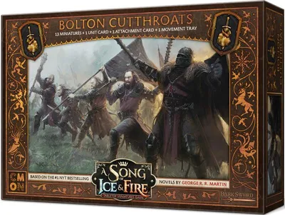 Image de Un Chant de Glace et de Feu : Jeu de figurines de plateau – Les Coupe-gorges de Bolton