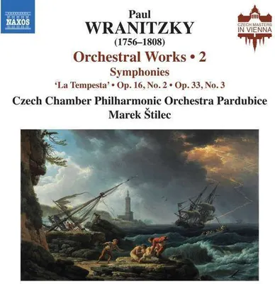 Obrázek produktu pro Paul Wranitzky (1756-1808) - Orchesterwerke Vol.2 - - (CD / O)