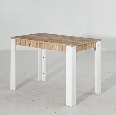 Immagine prodotto di Tavolo da cucina marrone Tavolo da pranzo di design Tavolo in legno Mobili per sala da pranzo