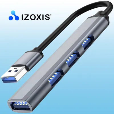 Obrázok produktu pre Izoxis Usb Hub 1Xport 3.0 3Xport 2.0 23316