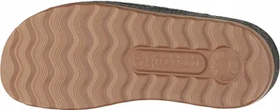 Produktbild von Fly Flot Herren Hausschuh Pantoffel Wollfilz Schlupfschuh, Größe:43 EU, Farbe:Schwarz