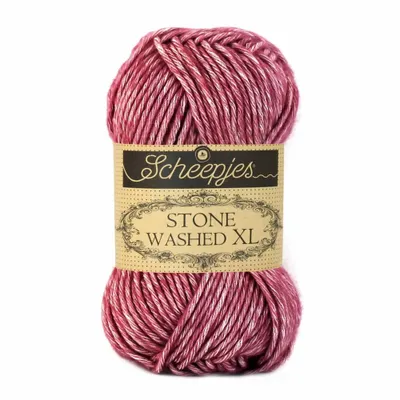 Produktbild von Scheepjes Stone Washed XL 50g (848) Corundum Ruby