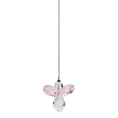 Produktbild von Schutzengel aus Glasstein - Rosenquarz