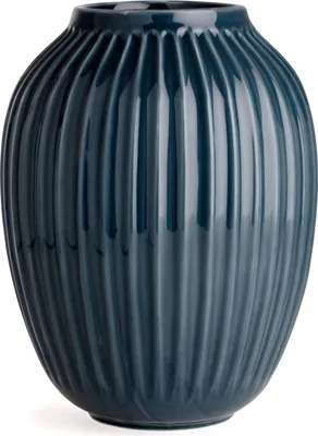 Produktbild von Kähler Hammershøi Vase H25.5 cm anthrazit grau (15386)