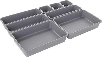 Produktbild von Apt Modular Organizer 8-Teilig, Grau