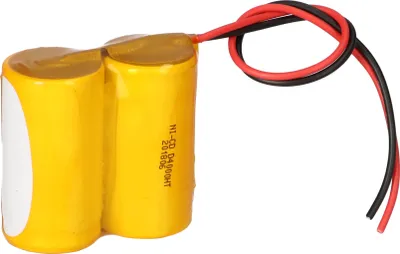 Produktbild von Akkupack 2,4V 4,0Ah NiCd Notleuchten HT 20cm Kabel Reihe F21NICD4000 D