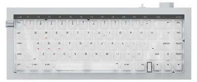 Produktbild von Lofree - Hyzen 67 HE Mechanische Magnetische Tastatur Weiß / Lofree x Kailh Nexus