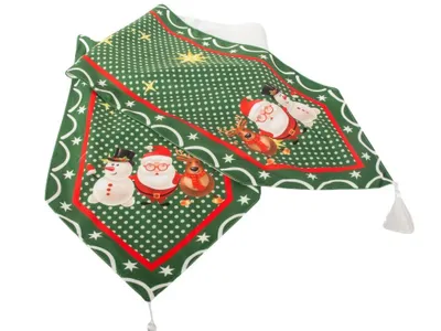 Immagine prodotto di Verk 26259 runner da tavola natalizio 205 x 35 cm verde