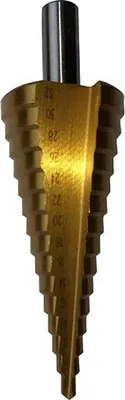 Produktbild von Bohrer Strend Pro Stufenbohrer SD41, 4-32 mm, TiN, HSS gerade, für Metall