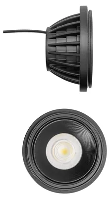 Productafbeelding van ARELUX XCOMBO 09 LED-module, 1x20W, 220-240V AC, CRI 80, IP20, 36°, zwart – biela, 4000K
