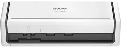 Produktbild von Brother ADS-1800W, 215,9 x 355,6 mm, 1200 x 1200 DPI, 20 Seiten pro Minute, ADF-Scanner, Weiß, LCD