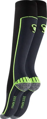 Produktbild von Stark Soul® Damen Sport-Kompressionsstrümpfe 39-42 Schwarz-Neon Gelb