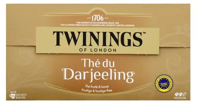 Immagine prodotto di Tè Darjeeling Twinings (25 bustine)