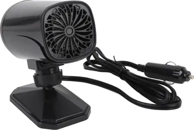 Zdjęcie produktu dla Podgrzewacz samochodowy 2 w 1 Chłodzenie i ogrzewanie Kompaktowy odmrażacz samochodowy 150W 12V Czarny